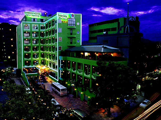 Khách sạn Green là một trong những khách sạn 3 sao đẹp và tiện nghi nhất Nha Trang